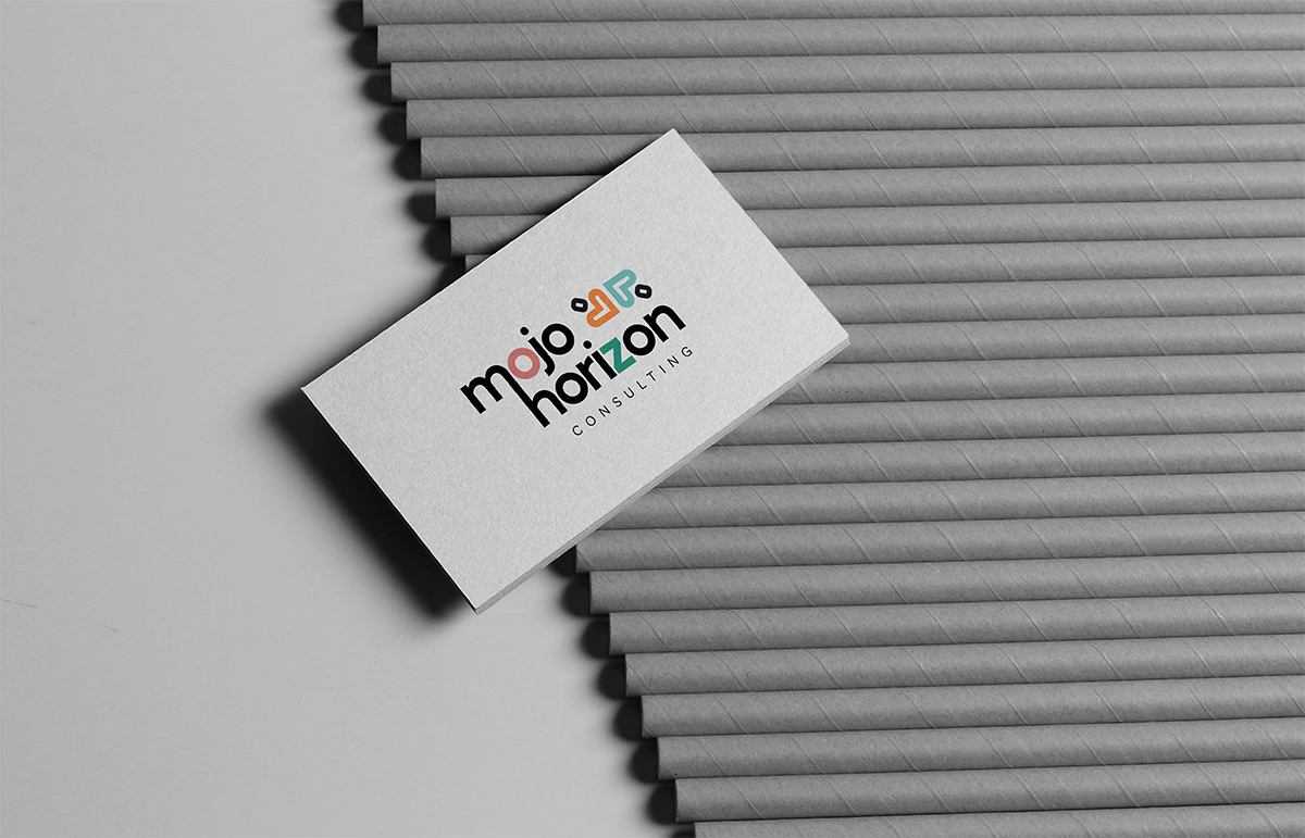 mojo horizon consulting identite visuelle charte graphique reseaux sociaux coach developpement personnel