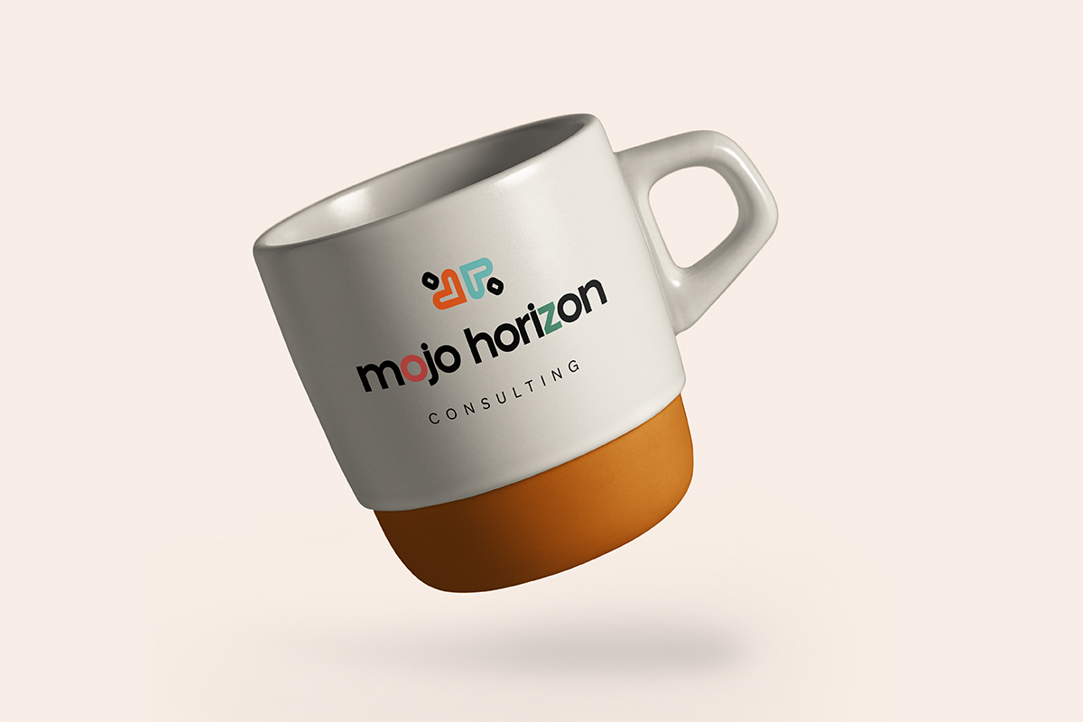 mojo horizon consulting identite visuelle charte graphique reseaux sociaux coach developpement personnel