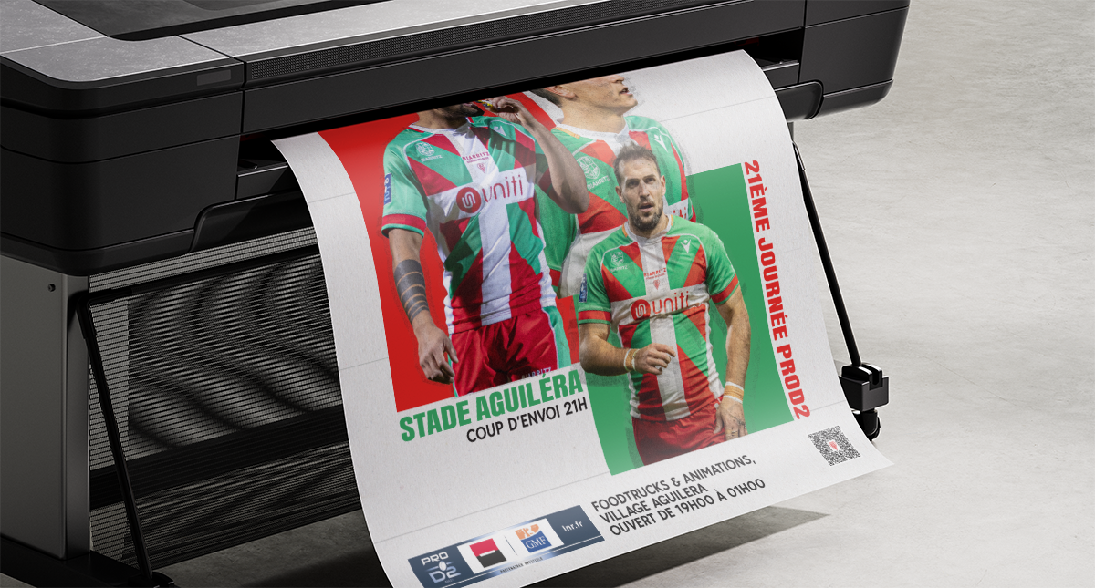creation affiche évènement sportif graphiste evenementiel organisation pays basque